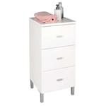 Base 3 cassetti Bagno Laccato Bianco Gruppo Mauro Saviola Serie Venere