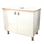 Base Bagno Sottolavabo 2 Ante Bianco 