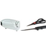 Affilatore elettrico uso domestico per lame di coltelli, forbici, ecc Ribitech PRS35