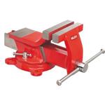 Morsa da banco girevole in acciaio VALEX 125 mm 