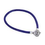 Lucchetto per bici a combinazione a 3 cifre Ø8x550 mm Blu