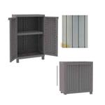 Armadio basso in resina TERRY C-Rattan  680 tuttopiano 