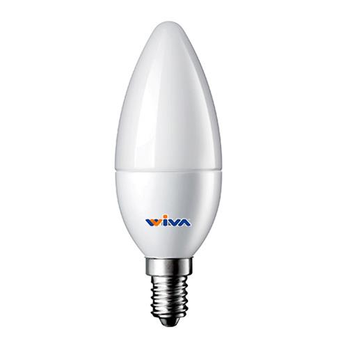 lampadina LED Wiva 6W E14 luce fredda Oliva Opale