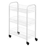 Carrello multiuso 3 cestelli METALTEX Siena 41x23x63 cm