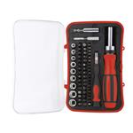 Cofanetto portainserti a cricchetto e inserti 65 pezzi RIBITECH PRTOUR65/M