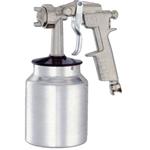 Aerografo - Serbatoio a tazza inferiore in alluminio con chiusura a baionetta 1000gr ANI F1/E Ø1.5 - 11/A