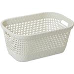Cesta portapanni Rattan 45 L 60x40x26cm Bianco Dea Home Z438M008
