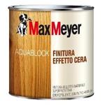 Finitura a solvente effetto cera MAX MEYER AQUABLOCK Incolore 0.75 litri