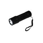 Minitorcia a LED a batterie in alluminio CFG EL019 Nero Led Mini 