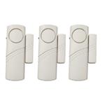 Allarme senza fili porte e finestre kit 3 pezzi Electraline 58401