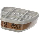 Filtro per vapori organici 3M 6055 4 coppie