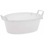 Bacinella ovale in plastica alimentare 60 cm