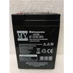 Batteria ricaricabile al piombo,6V-3,2Ah/20Hr, Matsuyama
