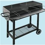 Barbecue a carbone EL GAUCHO COLORADO L960xP410xH930 2 griglie