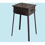 BARBECUE FORNACELLA CAMPING MAXI IN LAMIERA VERNICIATA 30X35XH.66 CM.