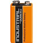pila batteria alcalina e-block 9 volt duracell industrial 