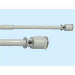Bris Bris astine per tende bianche cm. 27/40, PLAST 0114.30027, 1 coppia
